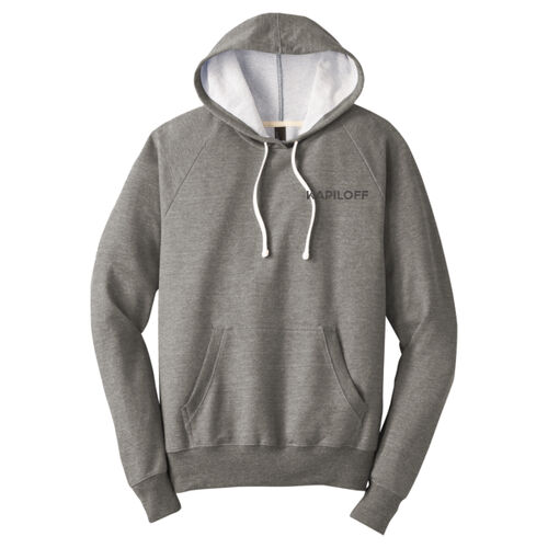 French Terry Pullover Hoodie (Light Grey) Thumbnail
